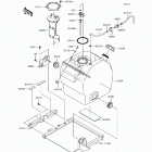 MULE PRO-DXT (KAF1000-AHF) Топливный бак