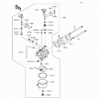 Mule SX (KAF400-JHF) Карбюратор