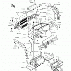 MULE PRO-DXT EPS LE (KAF1000-CHF) Крыло переднее
