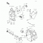 Mule 4010 Trans4x4 (KAF620-RHF) Масляный насос  /  масляный фильтр