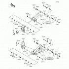 Teryx LE (KRF800-GHF) Задняя подвеска