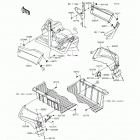 Teryx LE (KRF800-GHF) Заднее крыло
