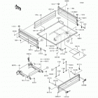 Mule SX 4X4 (KAF400-HHF) Багажник-кузов