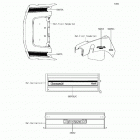 Mule SX 4X4 XC (KAF400-KHF) Наклейки