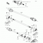 MULE PRO-DX EPS (KAF1000-EHF) Кардан