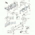 Mule 4010 4x4 (KAF620-MHF) Лейбл предостережения