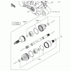 Mule PRO-FX (KAF820-EHF) Карданный вал