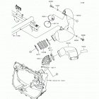 Mule PRO-FXT (KAF820-AHF) Air cleaner-belt converter