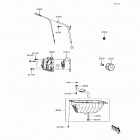 Mule PRO-FXT EPS LE (KAF820-CHF) Масляный насос  /  масляный фильтр