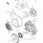 Mule SX 4X4 (KAF400-HHF) Охлаждение