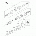 Mule 4010 4x4 (KAF620-MHF) Карданный вал