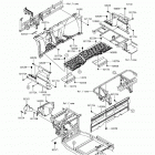 MULE PRO-DX EPS (KAF1000-EHF) Детали рамы (фронт)