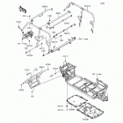 MULE PRO-DXT EPS LE (KAF1000-CHF) Guards  /  cab frame