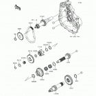 Mule SX (KAF400-JHF) Трансмиссия