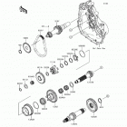 Mule SX 4X4 XC (KAF400-KHF) Трансмиссия