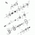 Mule 4010 4x4 (KAF620-MHF) Трансмиссия