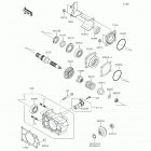 Mule 4010 Trans4x4 Camo (KAF620-SHF) Редуктор