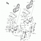 Teryx (KRF800-FHF) Сиденье