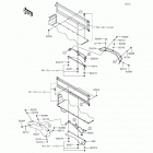 Mule 4000 (KAF620-PHF) Заднее крыло