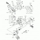 Mule PRO-FXT (KAF820-AHF) Brake pedal  /  throttle lever