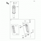 Mule SX 4X4 XC (KAF400-KHF) Амортизатор