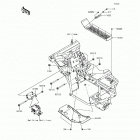 Mule SX 4X4 (KAF400-HHF) Крепление двигателя