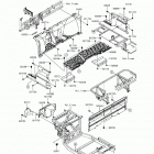 Mule PRO-FX (KAF820-EHF) Детали рамы (фронт)