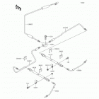 Mule 4010 Trans4x4 (KAF620-RHF) Тормозные трубки