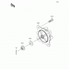 Mule PRO-FXT Ranch Edition (KAF820-JHF) Rear hubs  /  brakes