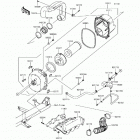 Mule PRO-FXT EPS LE (KAF820-CHF) Воздухозаборник