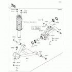Mule 4010 Trans4x4 SE (KAF620-VHF) Передняя подвеска