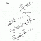 Teryx4 LE (KRT800-GHF) Шестерни   /  вилки переключения
