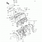 Mule SX (KAF400-JHF) Крыло переднее