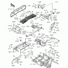 Mule PRO-FXT EPS LE (KAF820-CHF) Детали рамы (зад.)