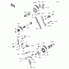 Teryx LE (KRF800-GHF) Распредвал(ы)  /  натяжитель