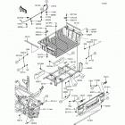 Teryx LE (KRF800-GHF) Багажник-кузов