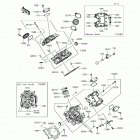 Teryx4 LE (KRT800-GHF) Головка цилиндров