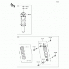 Mule SX 4X4 (KAF400-HHF) Амортизатор