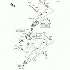 Mule PRO-FX (KAF820-EHF) Передняя подвеска