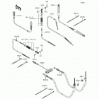 Mule SX 4X4 (KAF400-HHF) Тросы управления