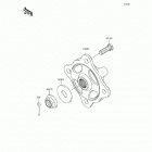 Teryx LE (KRF800-GHF) Front hubs  /  brakes