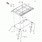 MULE PRO-DX EPS LE (KAF1000-FHF) Sun top