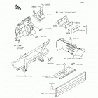 Mule SX 4X4 XC (KAF400-KHF) Лейбл предостережения