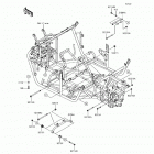 Teryx LE (KRF800-GHF) Крепление двигателя