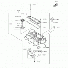 MULE PRO-DX EPS (KAF1000-EHF) Крышка головки цилиндров