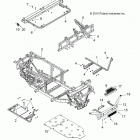 R17RCA57A1/A4 RANGER 570, FULL SIZE Chassis, frame and front bumper