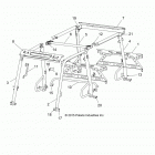 R17RNA57A1/A9/EAM RGR 570 EFI CREW Chassis, cab frame