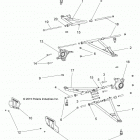 R16RTAD1A1/ED1E1 RANGER 1000 DIESEL Suspension, front control arms