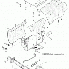 R17RGE99A7/A9/AW/AM POLARIS GENERAL 1000 EPS Engine, exhaust system