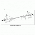 R17RT_99 RGR 1000 XP ALL OPTIONS Drive train, front half shaft